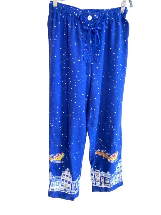 Nick & Nora Other - Nick & Nora Christmas Starry Night Holiday Pajama Pants Medium HTF Vintage
